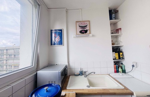 Silly-Gallieni Apartment | Studio of 25 m2 with balcony, Boulogne-Billancourt