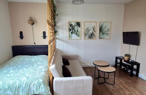 Vaulx En Velin Village Apartment | Studio privé