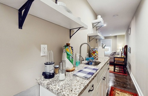Town of Lloyd Apartment | Studio with private pool, firepit, cabana, grill, & washer/dryer-Dogs ok