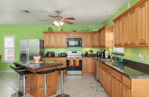 Port Canaveral House | Stunning Beach Home with Heated Pool, 200+ 5 star Reviews, Easy Beach Access!