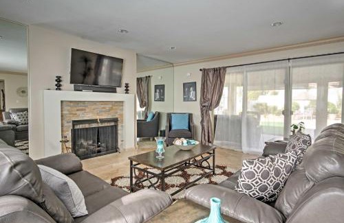 Rancho Oakey House | Stunning Home with Private Oasis - 1 half Mile to Strip