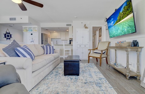 Panama City Beach Condo | Stunning Penthouse Directly on the Gulf - Beach Chairs and Umbrella Included!