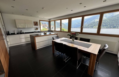 Landeck Villa | Stunning private villa for 6 people with pool, WIFI, TV, patio and panoramic view