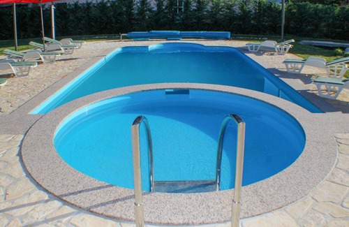 Dusina House | Stunning private villa for 12 guests with A/C, WIFI, private pool, hot tub, TV and terrace