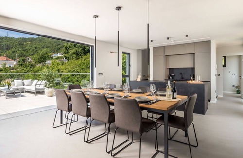 Bregi Villa | Stunning private villa for 10 people with A/C, private pool, WIFI, TV, terrace and pets allowed