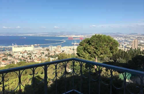 Haifa Apartment | Stunning Views, Modern Apartment in an Old Stone House.