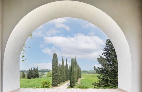 Montespertoli Villa | Stunning villa with A/C, private pool, WIFI, TV, patio and panoramic view, close to San Gimignano