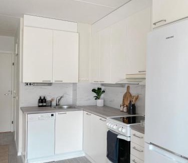 Aviapolis Apartment | Stylish One-bedroom with Sauna