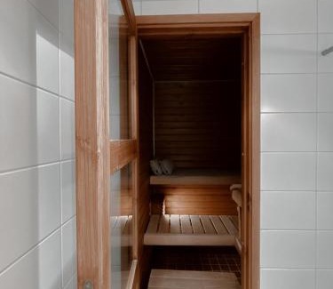 Aviapolis Apartment | Stylish One-bedroom with Sauna