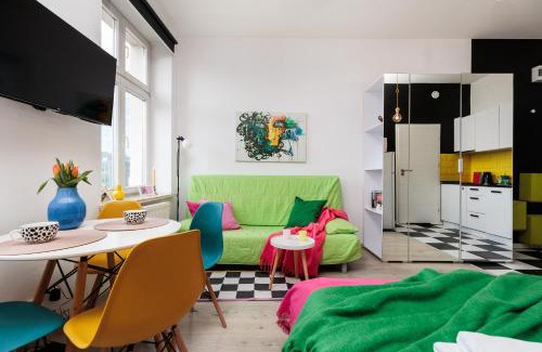Stare Podgorze Apartment | Stylish Vibrant Studio - Kraków, Podgórze