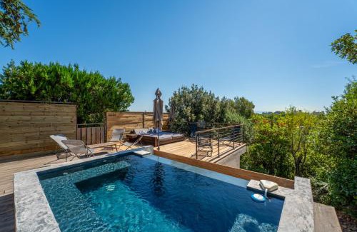 Villeneuve-les-Avignon Villa | Sublime 180° d'Avignon Villeneuve Ventoux Alpilles