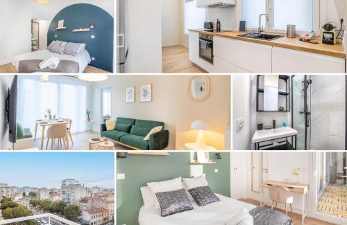 Blancarde Apartment | SUD PASSION - Sakakini - calme - 3 chambres - lumineux - fibre