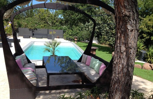 Les Mayons Apartment | Suite 100m2, garden 1000m2, private pool and jacuzzi, 35 km from St. Tropez