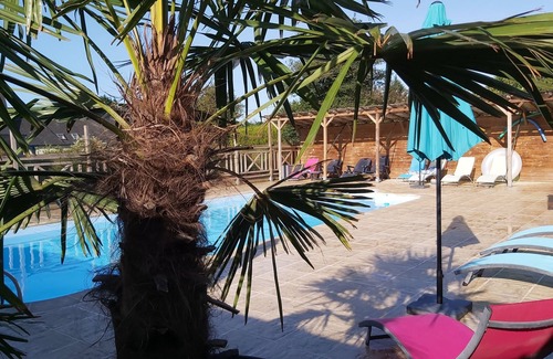 Calorguen Cottage | Suite- Saint Suliac-Family-Ensuite with Bath-Garden view