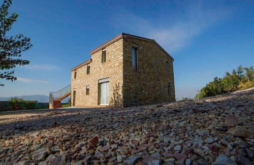 Montecarotto Apartment | Suite with private in-room whirlpool and garden pool