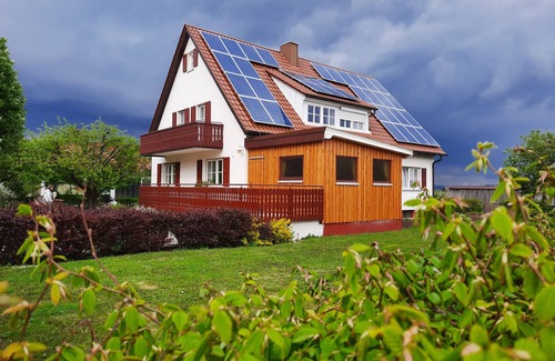 Moettingen House | Sunny apartment on the upper floor, for families, groups, fitters, max. 5 persons