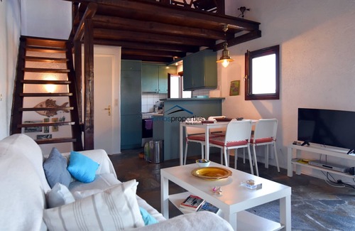 Kea House | Sunny house with a great sea view and a swimming pool