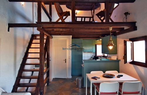 Kea House | Sunny house with a great sea view and a swimming pool