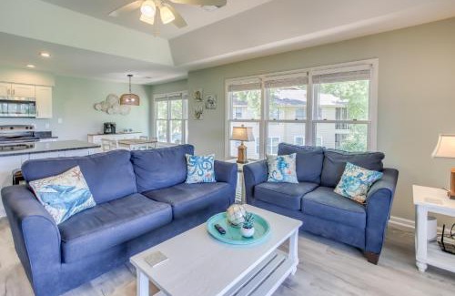 Sea Trail Apartment | Sunset Beach Golf Condo with Pool about 2 Mi to Beach!