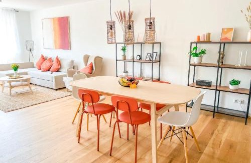 Memmingen Apartment | Sunset Club - SUITE L Balkon - Küche - Parkplatz