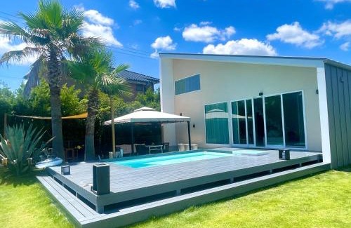 Kujukuri House | Sunshine pool villa1新筑カリフォルニア芝生プライベートサウナBBQドッグランゴルフ