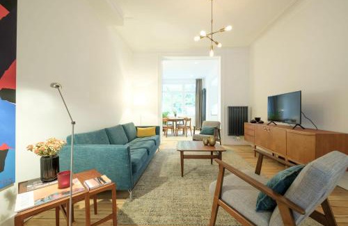 Ixelles Apartment | Superb 1 bedroom apartment with garden at châtelain