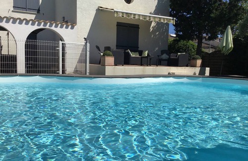 Florensac Villa | Superb air-conditioned villa with pool 10 minutes from the beaches of Agde and Marseillan