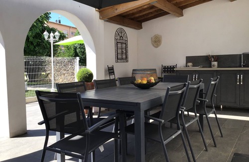 Florensac Villa | Superb air-conditioned villa with pool 10 minutes from the beaches of Agde and Marseillan