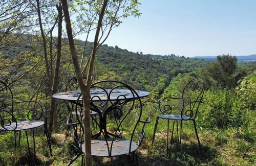 Vailhauques Villa | Superb Villa with pool - Exceptional view, 30min from the sea