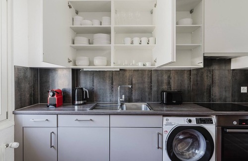 Wipkingen Apartment | Superb Wipkingen 3BR w/Storage Room & Shared Garden, by Blueground