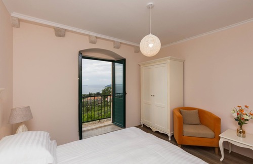 Orasac House | Superior Double Room with Balcony and Sea View (Soba 3)