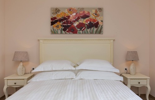 Orasac House | Superior Double Room with Balcony and Sea View (Soba 3)