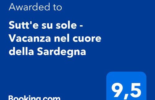 Siamanna House | "Sutt'e su sole" - Vacanza nel cuore della Sardegna