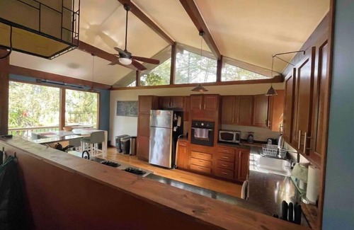 Gardiner House | Sweet and spacious mountain view home w/fireplace!