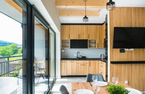 Meszna Apartment | Szczyrkowskie SKI & FUN 12 - z widokiem na góry - Sauna i Jacuzzi