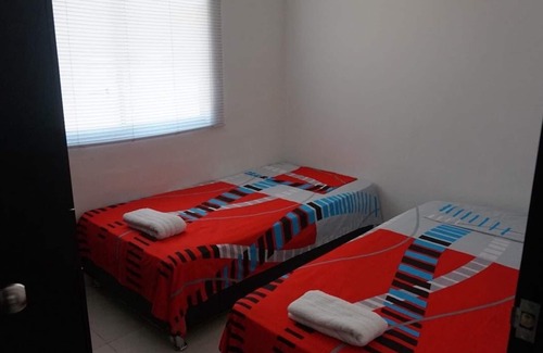 San Jose de Cucuta Apartment | T17 Fully furnished apartment with air conditioning in the rooms