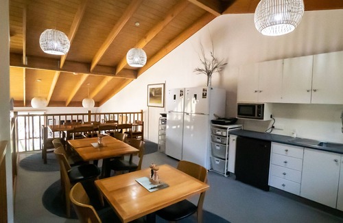 Baw Baw Village Cabin | Tanjil Creek Lodge - Bedroom 3 (Views over the Toboggan Park)