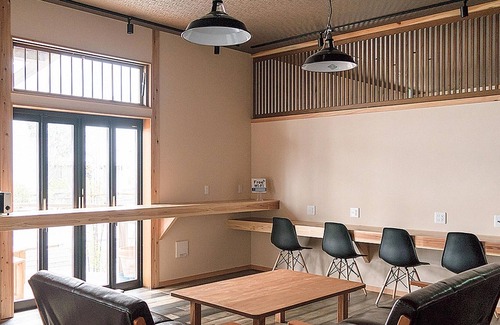 Katori House | Tatami twin room with shower room and toilet / Katori Chiba