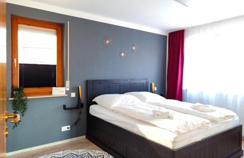 Steinenbronn Apartment | Terminal Design Apartment - Terrasse & waipu TV, nahe Stuttgart Messe & Böblingen