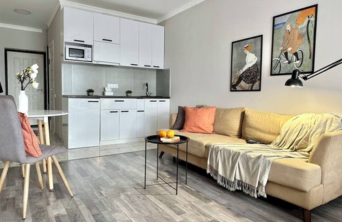 Bouvet Island Apartment | "Terracotta" cozy studio with mountain view in Almaty with AC, WiFi