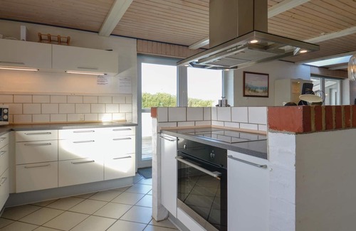 Lodbjerg Hede House | The beautiful nature area of Lodbjerg Hede with its extensive heath landscape and small woods is loc