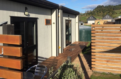 Cooks Beach Cabin | 'The Camp' holidays of yesteryear at Cooks Beach