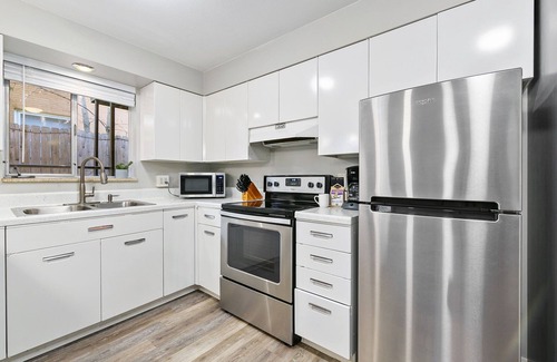 Old Town Condo | The Coral Suite | Stylish Stay in Old Town FoCo