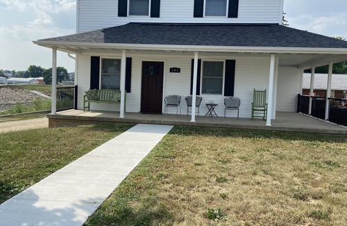 Cascade House | The Falls Inn-A renovated 2-story 3 bedroom house next to river in Cascade, IA