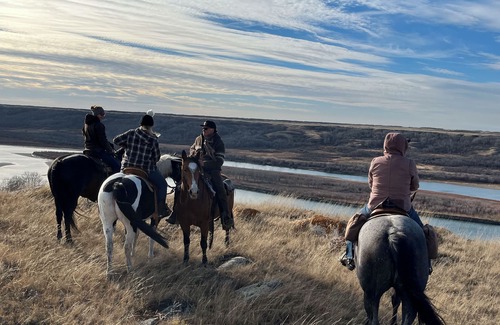 Langham Cabin | The foreman's cabin with an amazing location