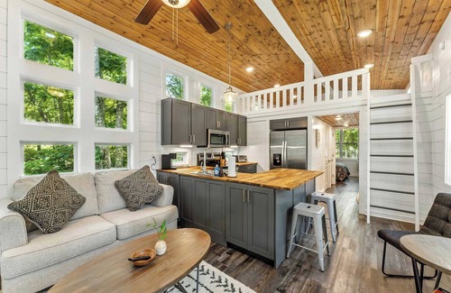 Menlo House | The Hemlock Hideaway tiny home!