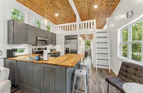 Menlo House | The Hemlock Hideaway tiny home!