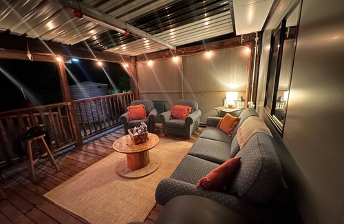 Bouvard Cabin | The Hide, Rustic charm meets coastal calm.