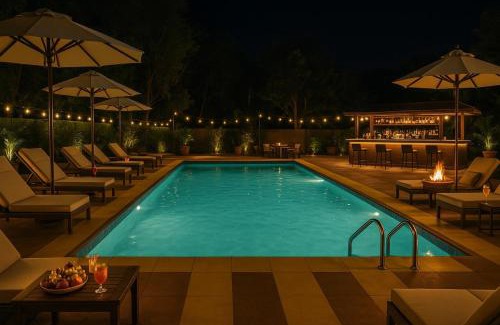 Chas Hotel | The Himalayan Highland Dharamshala # Big Swimming Pool# Lawn # Pool Table # Kids Friendly # Family Friendly # Private Parking