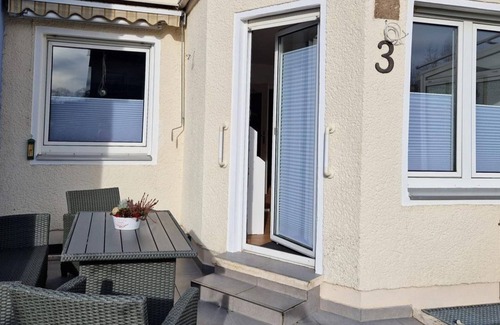 Hamelin Apartment | The Immerreich - vacation home with balcony, terrace and small garden